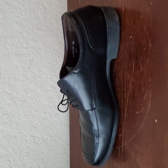 EUC. Florsheim 13016-001 Comfortech Black Leather Square Toe Oxfords Men… - Picture 10 of 10